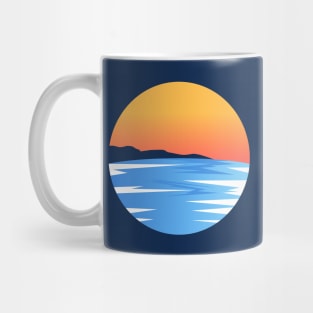 Sea and Sunset, Beach Sunset Mug